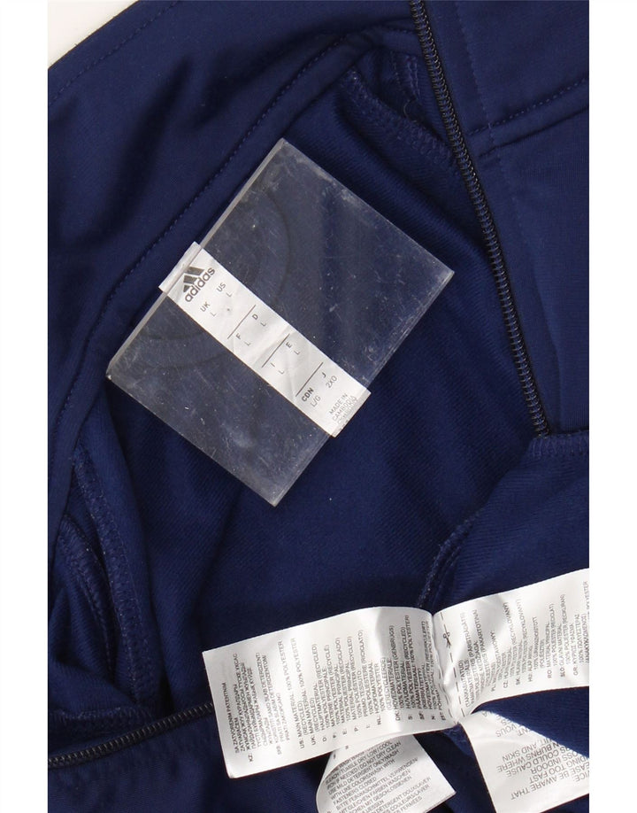 Męska kurtka dresowa ADIDAS, duża, granatowa