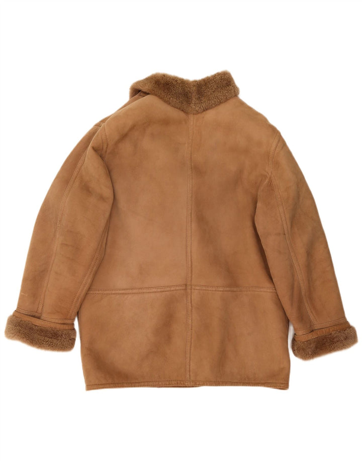 Kurtka damska Christia Shearling UK 20 2XL beżowa