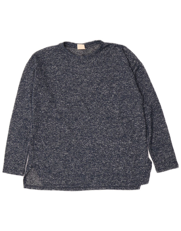 Bluza dziewczęca Zara 11-12 lat, granatowa, z poliestru w cętki