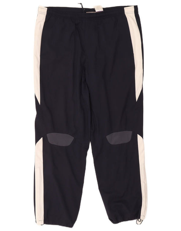Męskie spodnie dresowe Lotto Joggers UK 42/44 XL Granatowy, blok kolorów