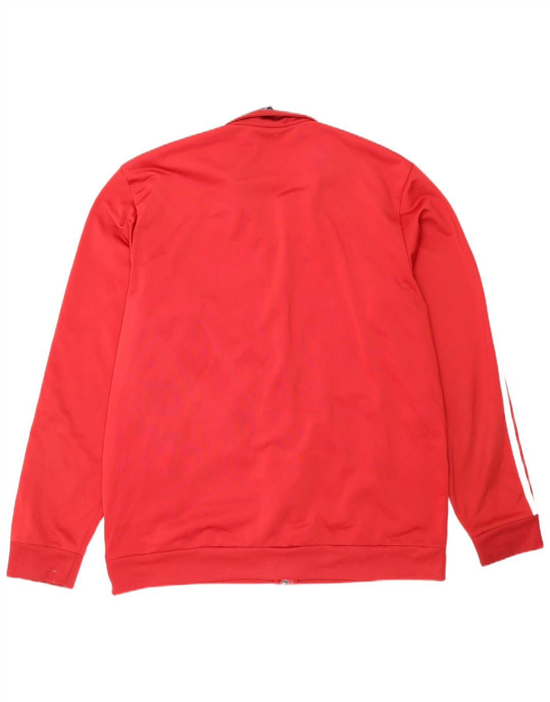 Adidas Męska bluza dresowa XL Czerwona poliestrowa