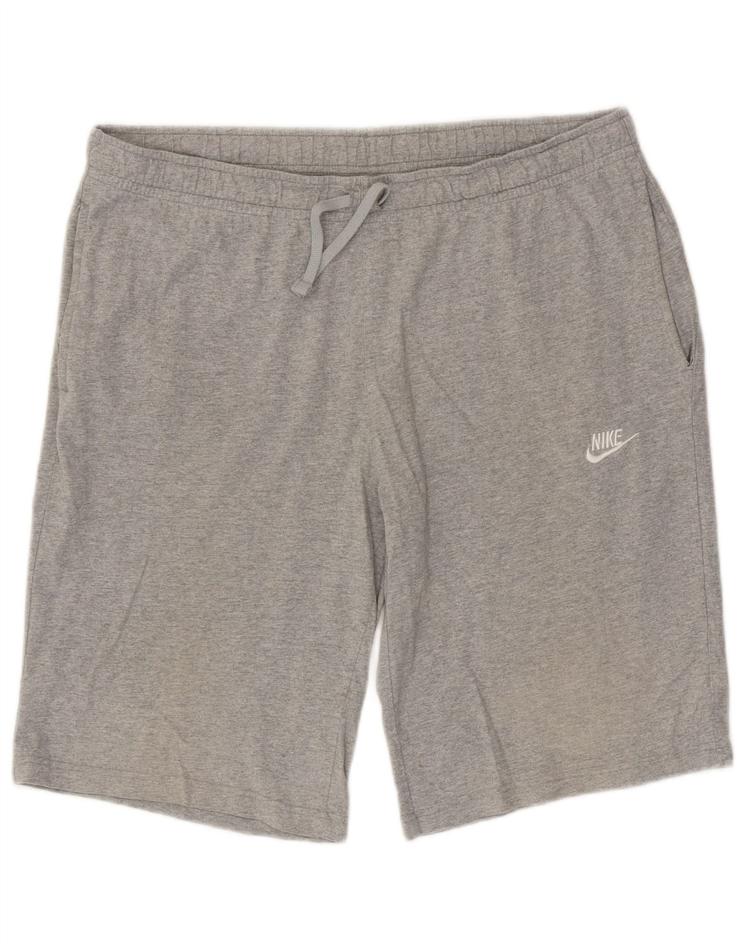 Męskie spodenki sportowe Nike XL, szare, bawełniane