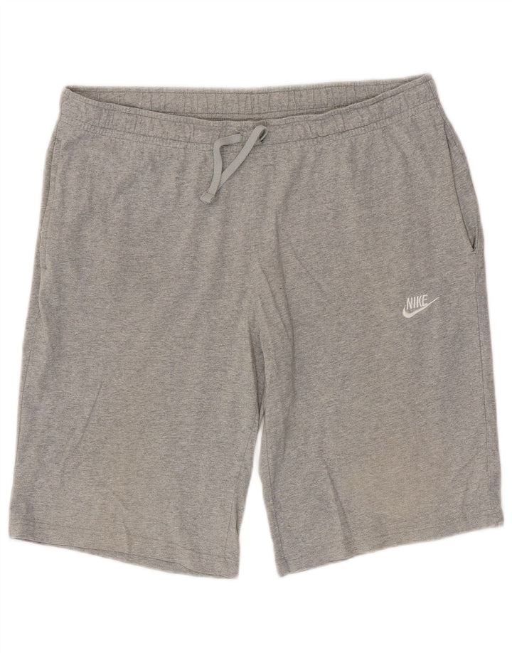 Męskie spodenki sportowe Nike XL, szare, bawełniane