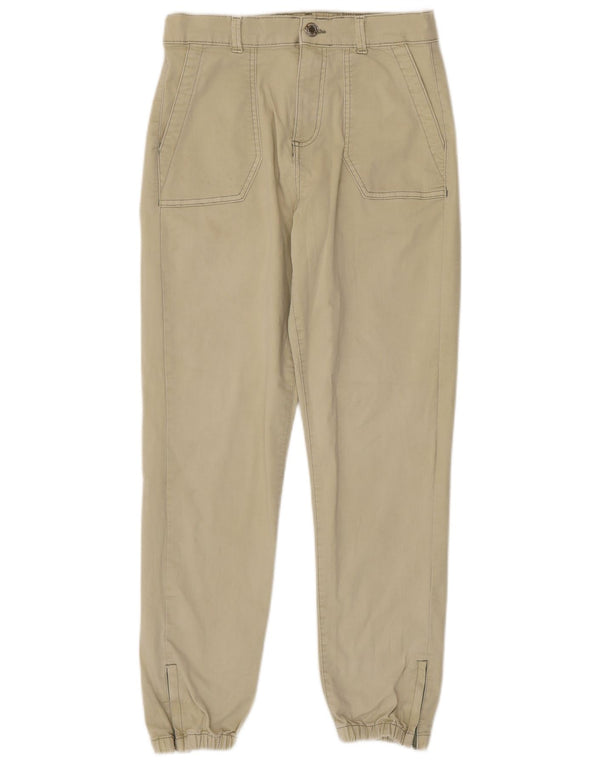 Damskie spodnie joggery Marks & Spencer UK 10 Small W28 L27 Zielona bawełna
