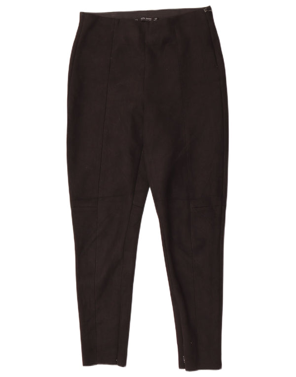 Spodnie damskie Zara Skinny Casual, średnie W28 L27, czarne