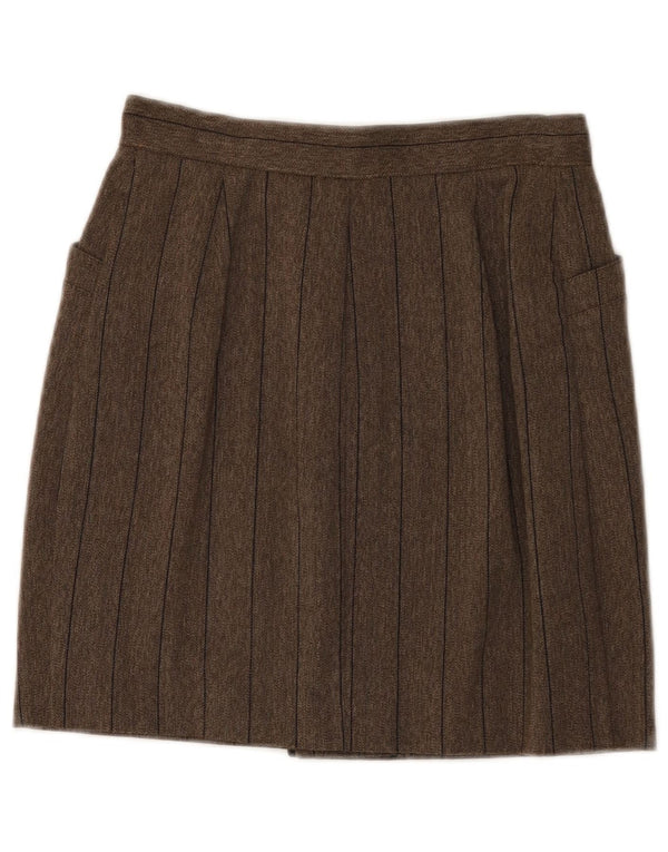 Spódnica damska Krizia IT 40 Small W24 w brązowe paski
