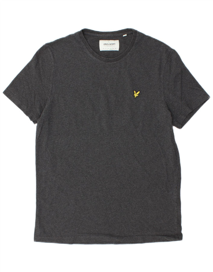 Męski T-shirt Lyle & Scott, duży, szary, bawełniany