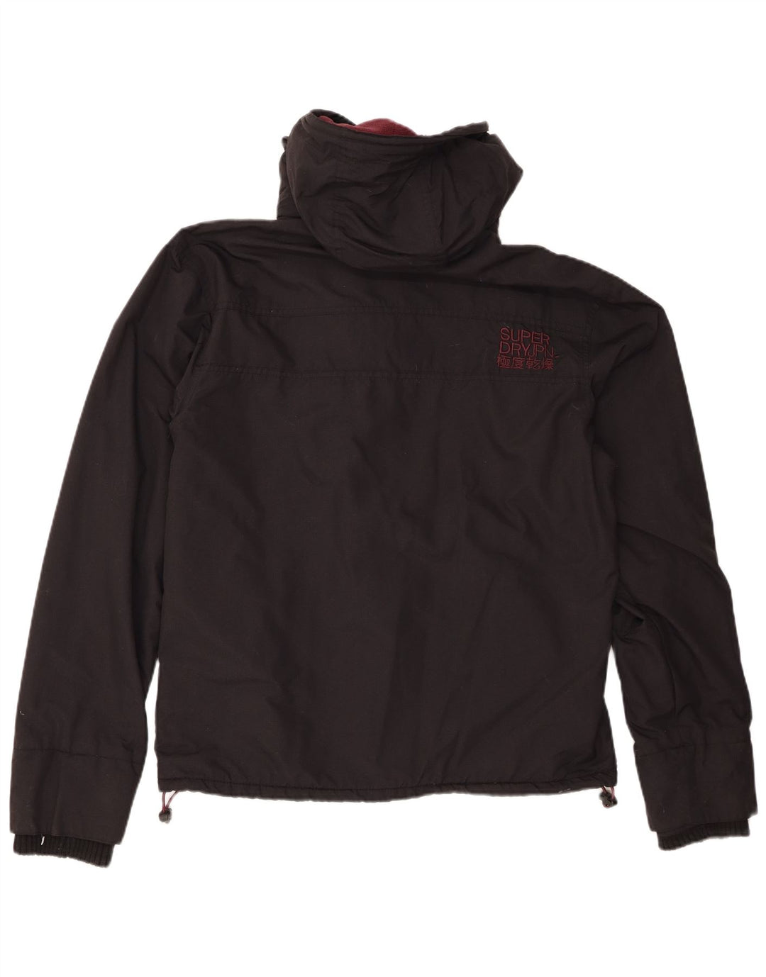 Męska kurtka wiatrówka Superdry The Windcheater UK 42 XL, czarny nylon