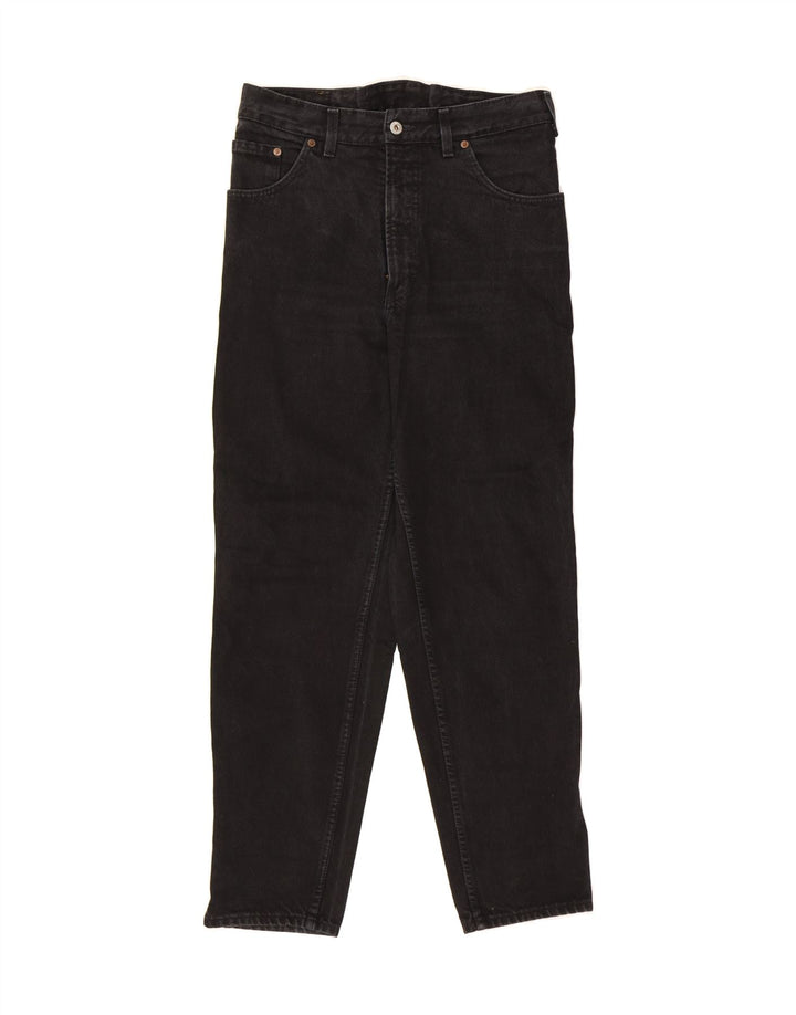 MUSTANG Mens Tapered Jeans W32 L30 Black Vintage Mustang and Second-Hand Mustang from Messina Hembry 