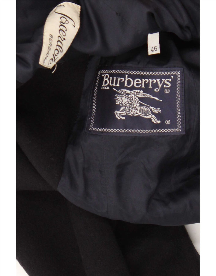 Burberry damska marynarka zapinana na 3 guziki IT 46 duża granatowa