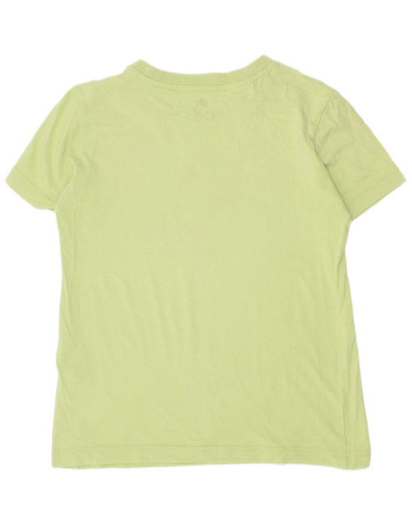 Chłopięcy T-shirt Adidas z grafiką, 9-10 lat, zielona bawełna