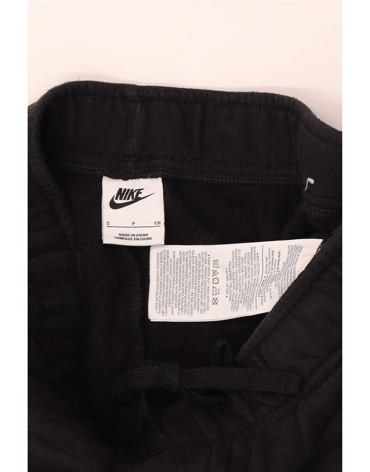 Męskie spodnie dresowe Nike, małe, czarne, bawełniane