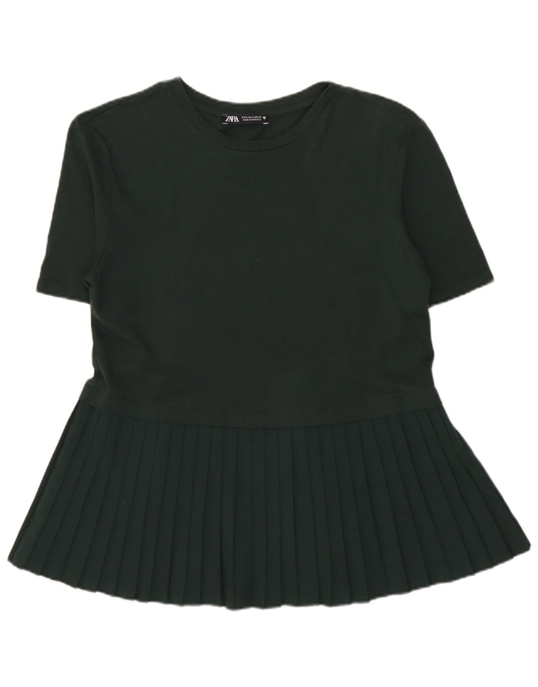 Bluzka damska Zara Top UK 10 Small Khaki