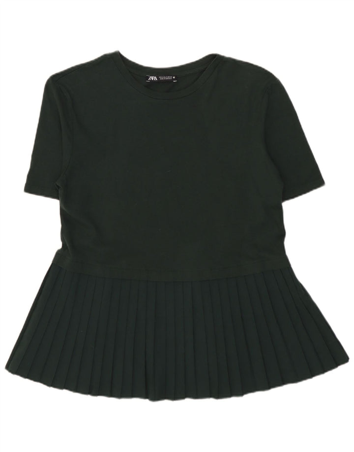 Bluzka damska Zara Top UK 10 Small Khaki
