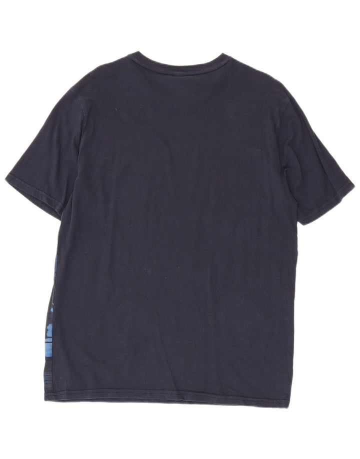 T-shirt męski Oakley o regularnym kroju, średni granatowy w kwiaty