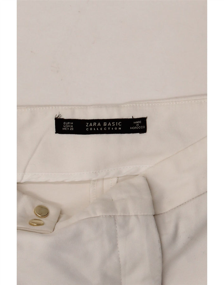 Damskie spodenki chino Zara, średnie W28, białe