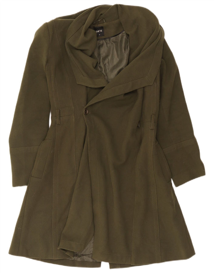 Płaszcz damski Oasis UK 14, średni, khaki, poliester