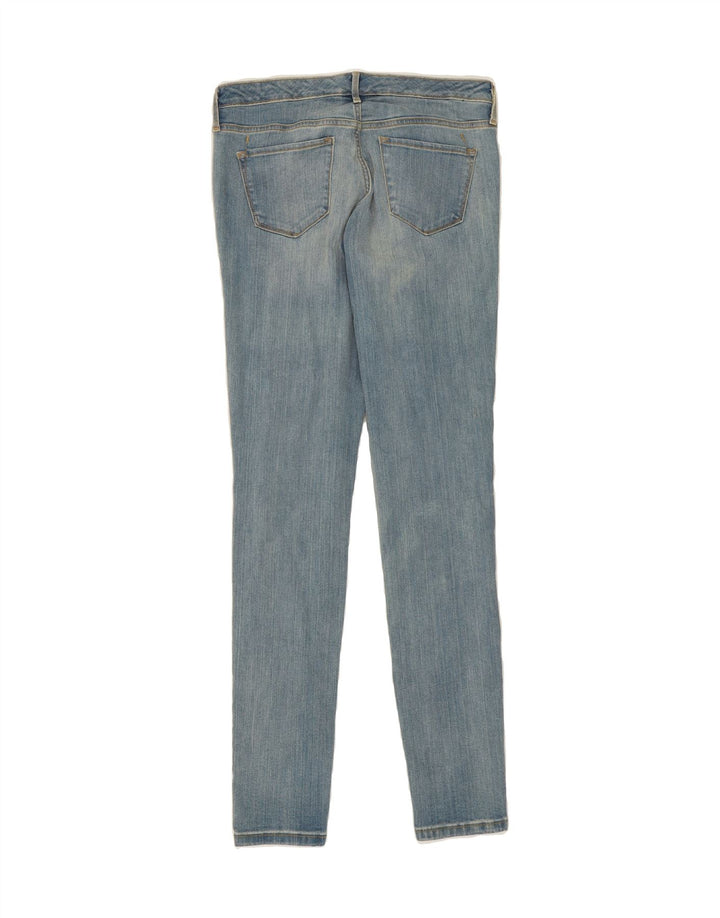 MOSSIMO Womens Power Stretch Skinny Jeans US 8 Medium W29 L33 Blue Cotton Vintage Mossimo and Second-Hand Mossimo from Messina Hembry 