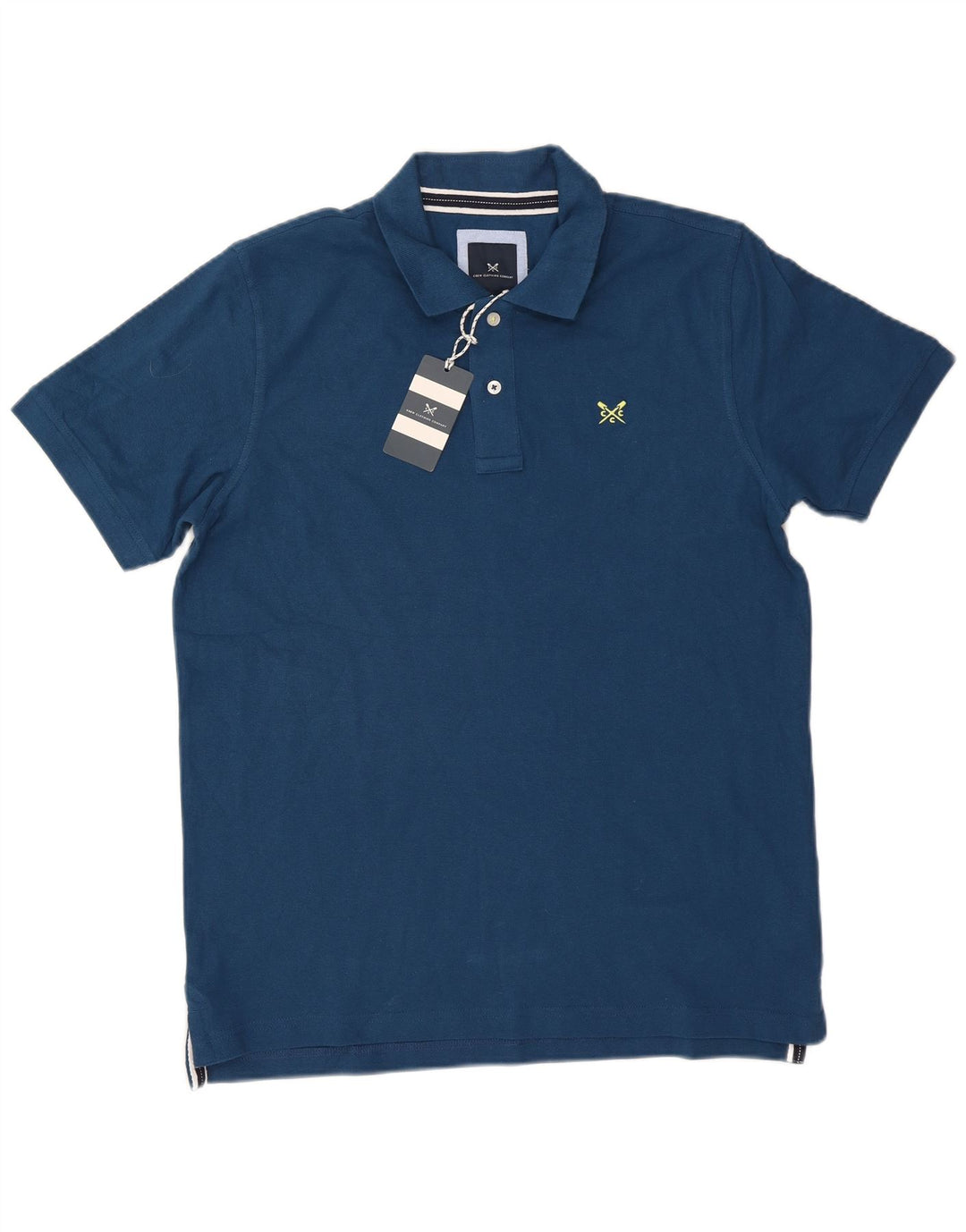 Męska koszulka polo Crew Clothing, duża, niebieska, bawełniana