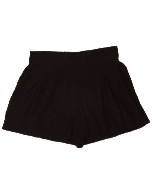 Marks & Spencer Damskie spodenki Chino z wysokim stanem UK 14, duże W32, czarne