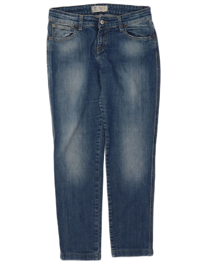 Damskie jeansy zwężane Timberland W30 L28 Niebieskie