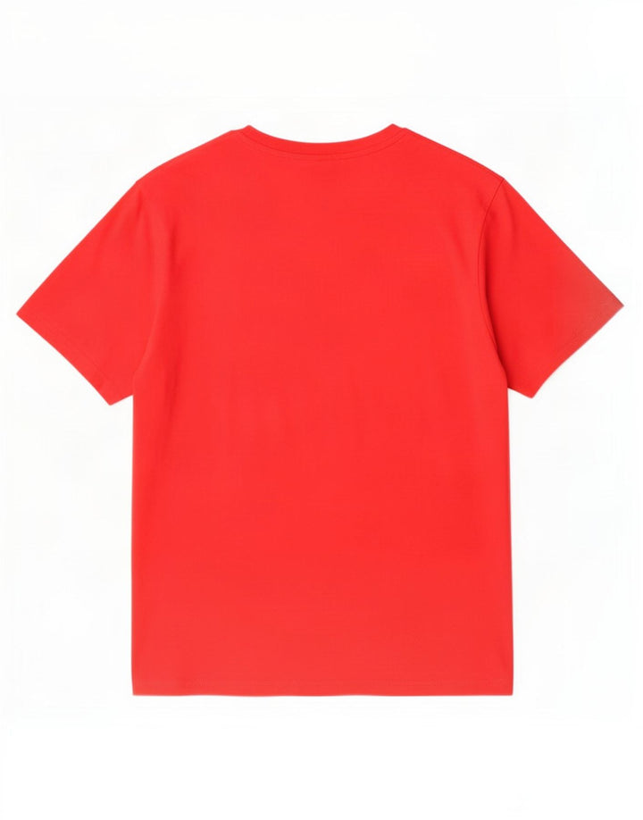 Męski T-shirt z grafiką North Sails, bawełniany, średni czerwony