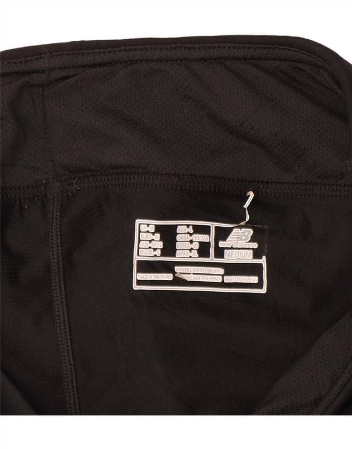 Damskie spodenki sportowe New Balance UK 12, średni czarny poliester