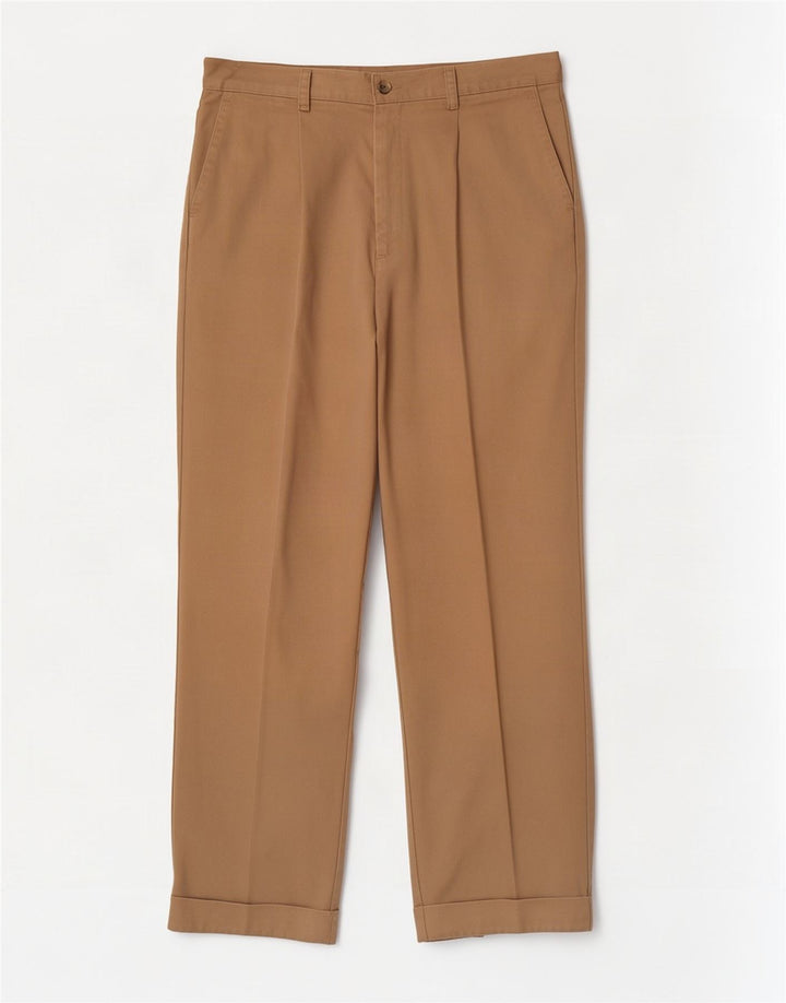 Męskie spodnie chino w kolorze khaki Dockers W34 L30 beżowe