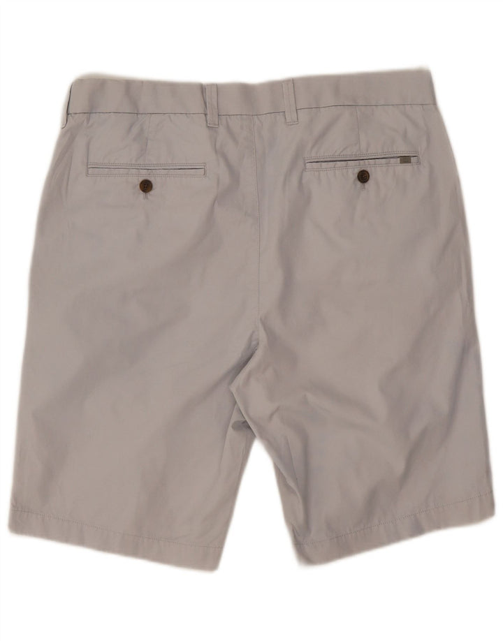 Męskie spodenki Chino Marks & Spencer W34, duże, szare, bawełniane