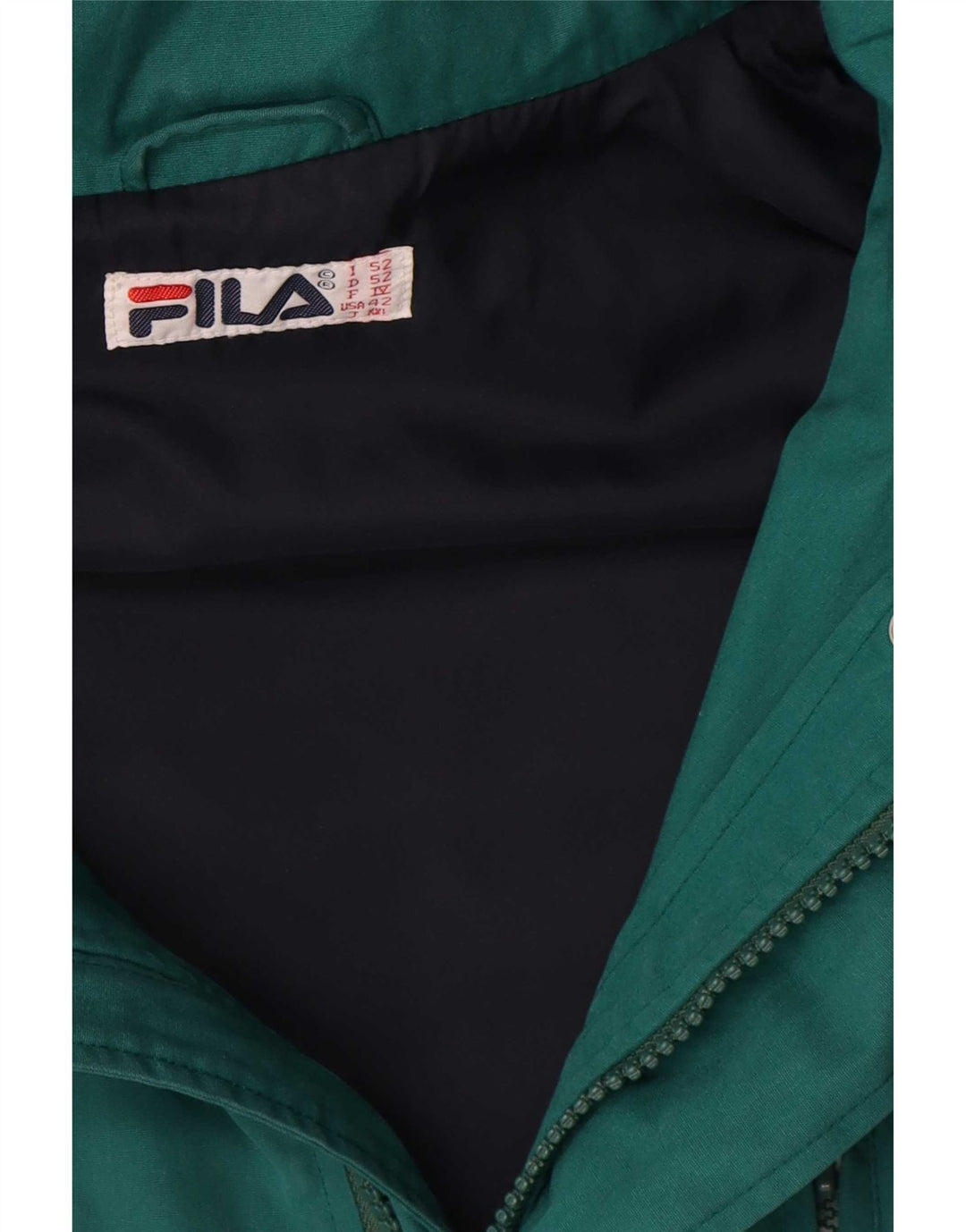Męska kurtka parka z kapturem Fila IT 52 2XL zielona