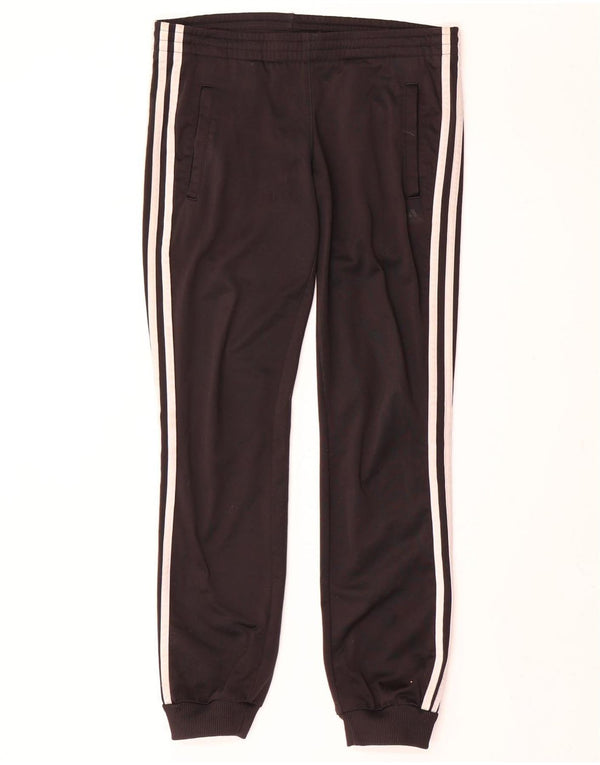 Damskie spodnie dresowe Adidas Joggers UK 4/6 XS Czarny poliester