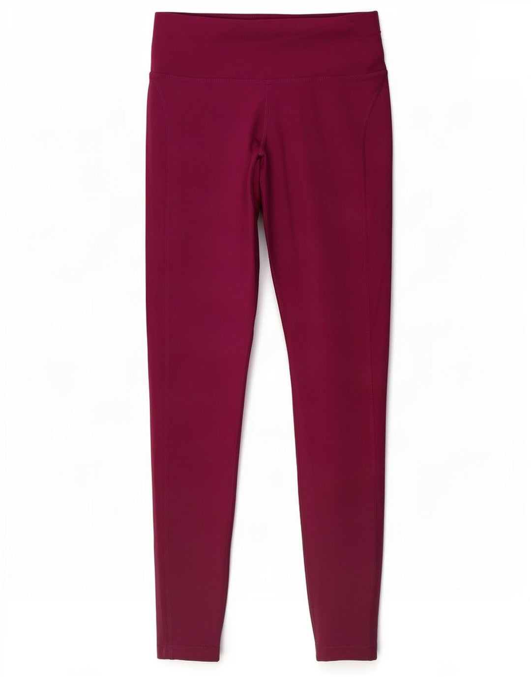 Damskie legginsy Nike Dri Fit UK 10, małe, bordowe