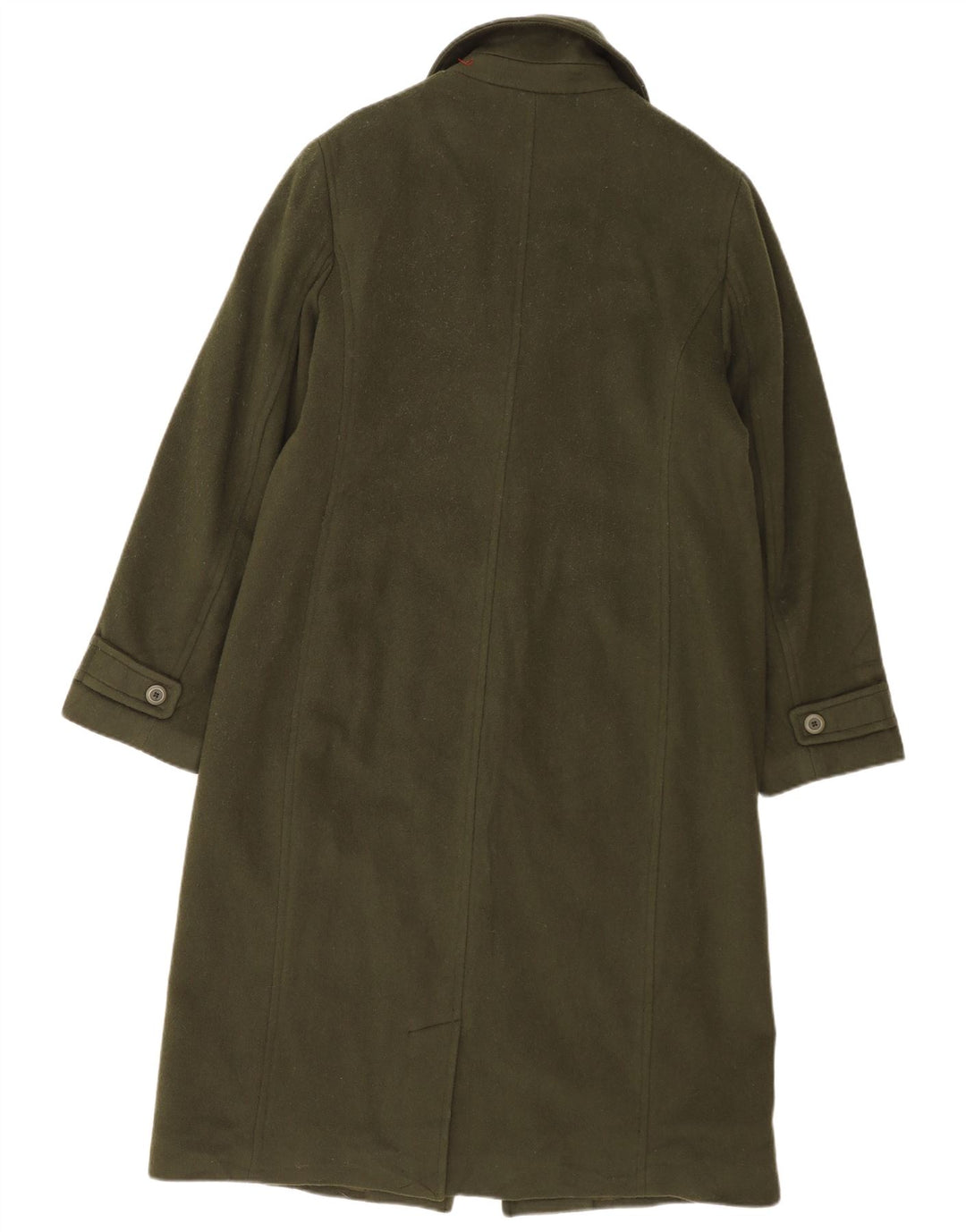 Płaszcz damski L.L.Bean US 14 XL Khaki z owczej wełny