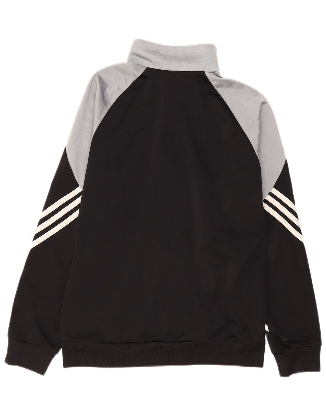 Adidas Chłopięca bluza dresowa Top 13-14 lat XL Czarny poliester z blokami kolorów