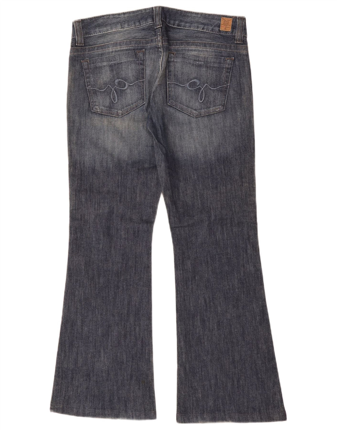 Guess Damskie Rozkloszowane Dżinsy W30 L29 Niebieskie Bawełniane