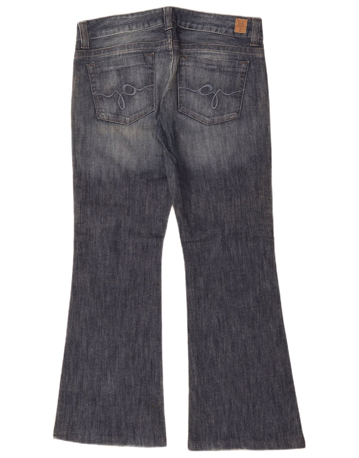 Guess Damskie Rozkloszowane Dżinsy W30 L29 Niebieskie Bawełniane
