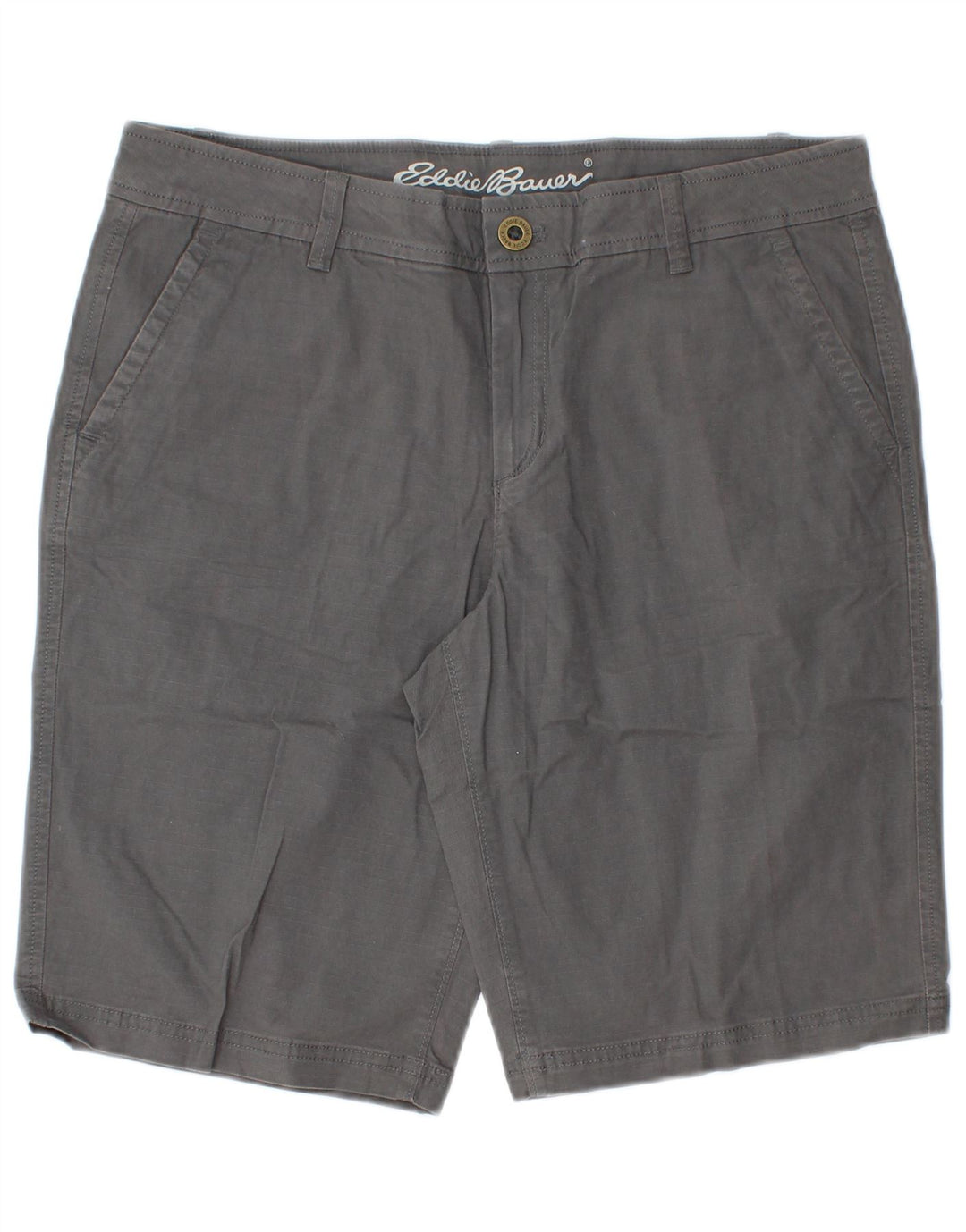 Damskie spodenki Chino Eddie Bauer US 8 Medium W32 Szara bawełna