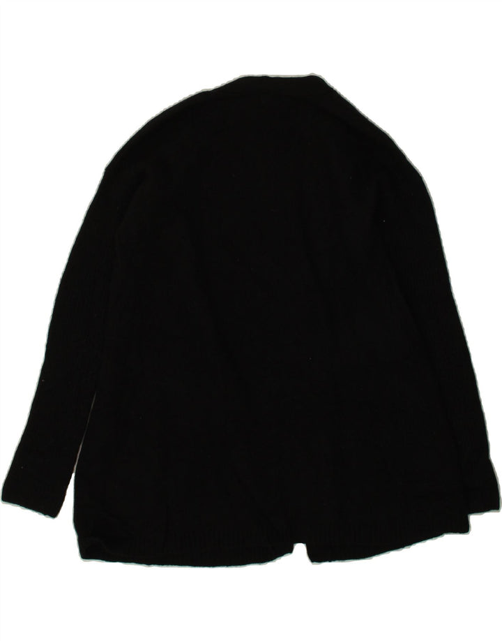 J. CREW Womens Open Cardigan Sweater UK 12 Medium Black Viscose Vintage J. Crew and Second-Hand J. Crew from Messina Hembry 