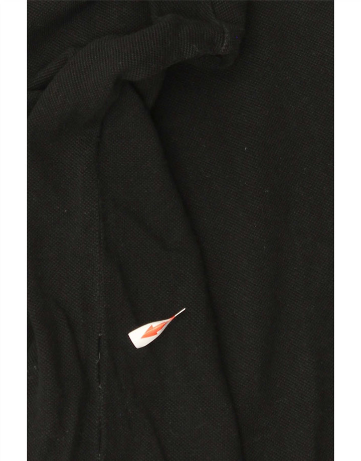 Męska koszulka polo Lacoste z długim rękawem, rozmiar 3, mała czarna