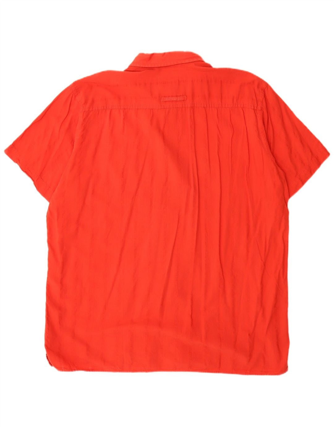 Koszula męska z krótkim rękawem Camel Active, 2XL, czerwona, bawełniana