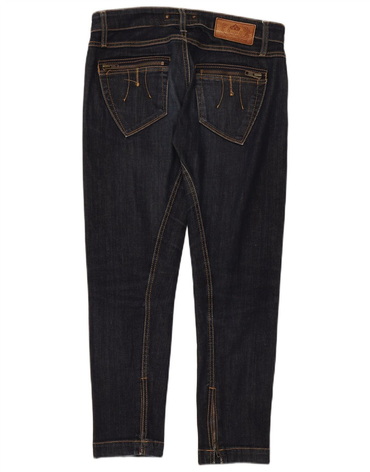 Damskie jeansy slim Fornarina W29 L27 Niebieskie bawełniane
