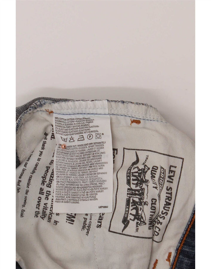 Damskie jeansy rozkloszowane Levi's W30 L30 Niebieskie bawełniane