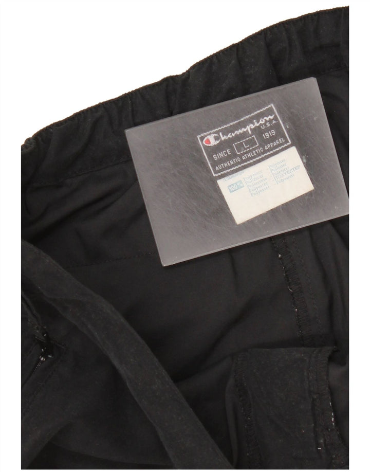 Damskie proste spodnie chino Champion W32 L32 Czarny poliester