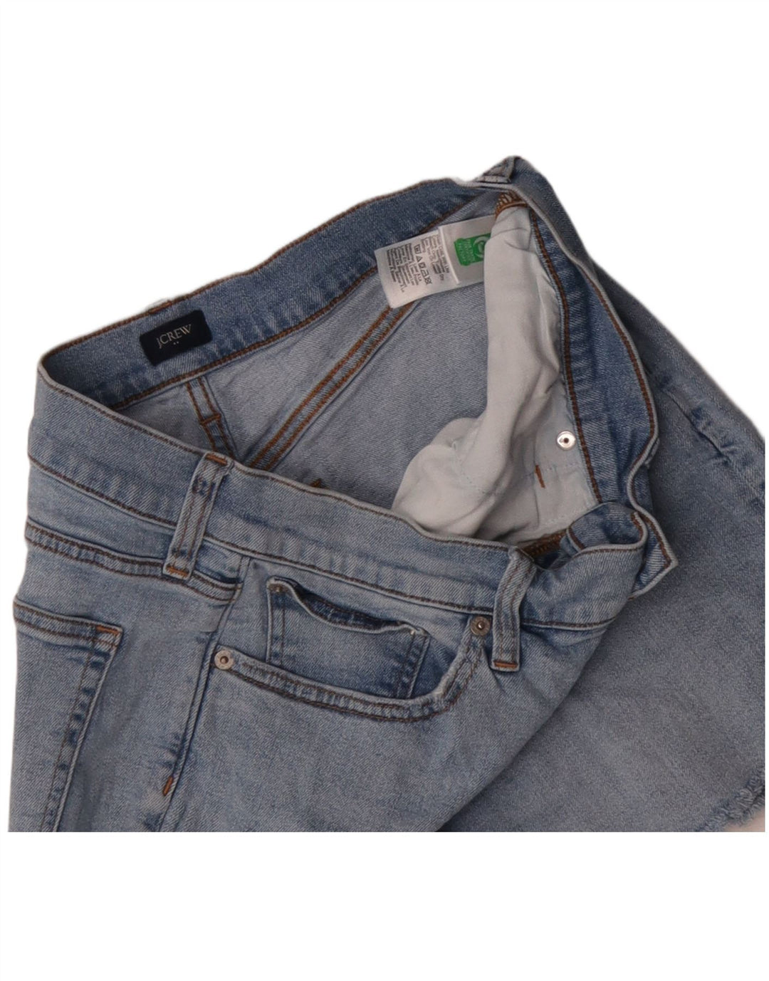 Damskie spodenki jeansowe J. CREW W32, duże, niebieskie, bawełniane