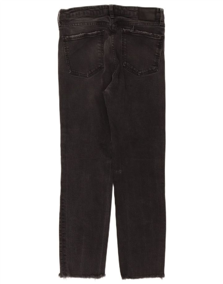 Damskie proste dżinsy Zara EU 40 Medium W30 L26 Szara bawełna