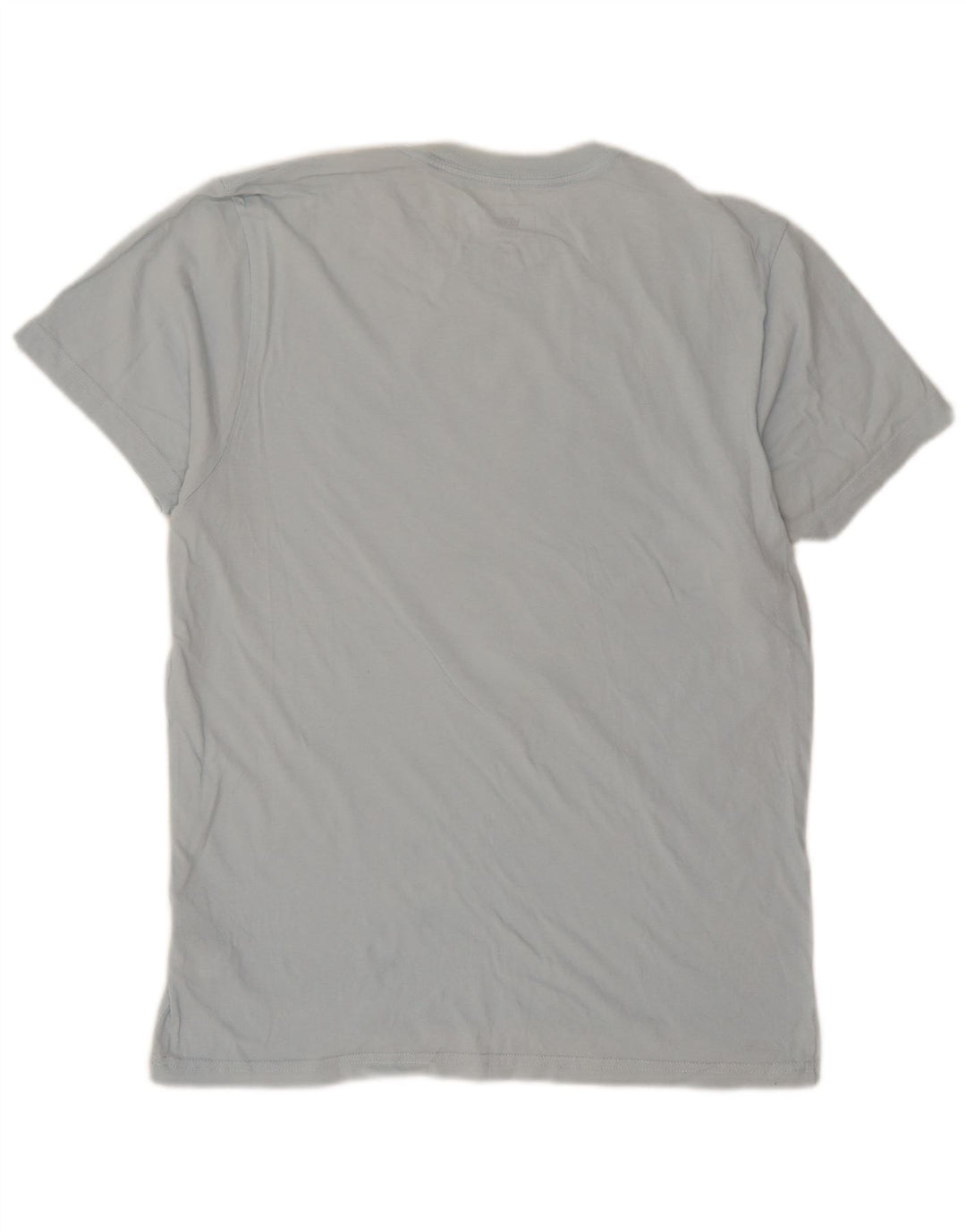 Męski T-shirt Vans Custom Fit z grafiką, średni niebieski, bawełniany