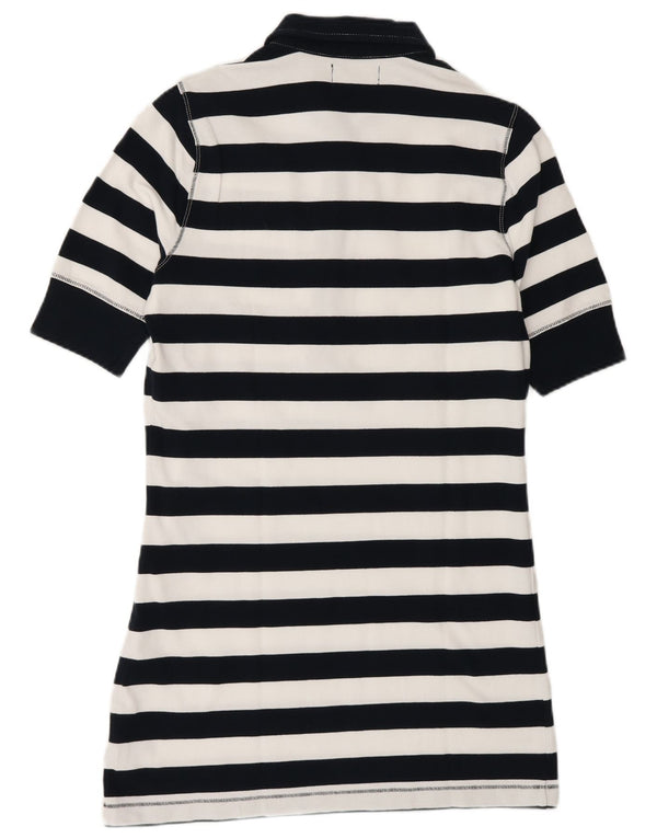 Sukienka damska Polo Ralph Lauren UK 14, duża, bawełniana w granatowe paski