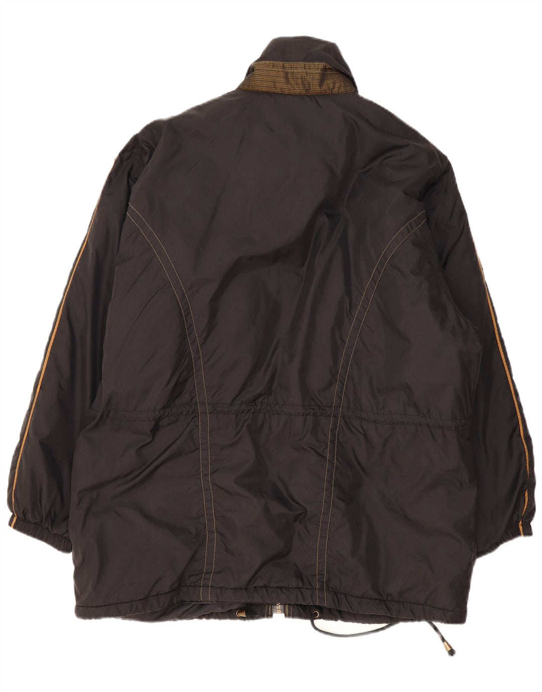 Aktywna męska kurtka wiatrówka UK 42 XL Czarny kwiatowy poliamid