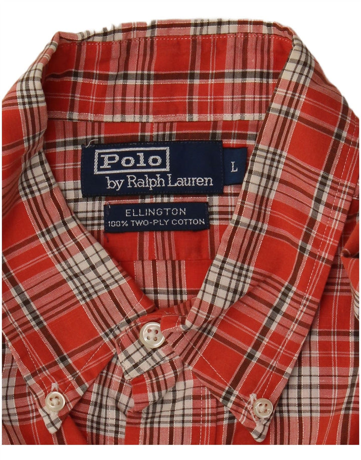 Koszula męska Polo Ralph Lauren w dużą czerwoną kratę