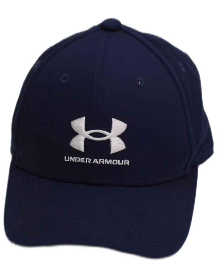Chłopięca czapka z daszkiem Under Armour z grafiką, jeden rozmiar, granatowa, poliestrowa, sportowa